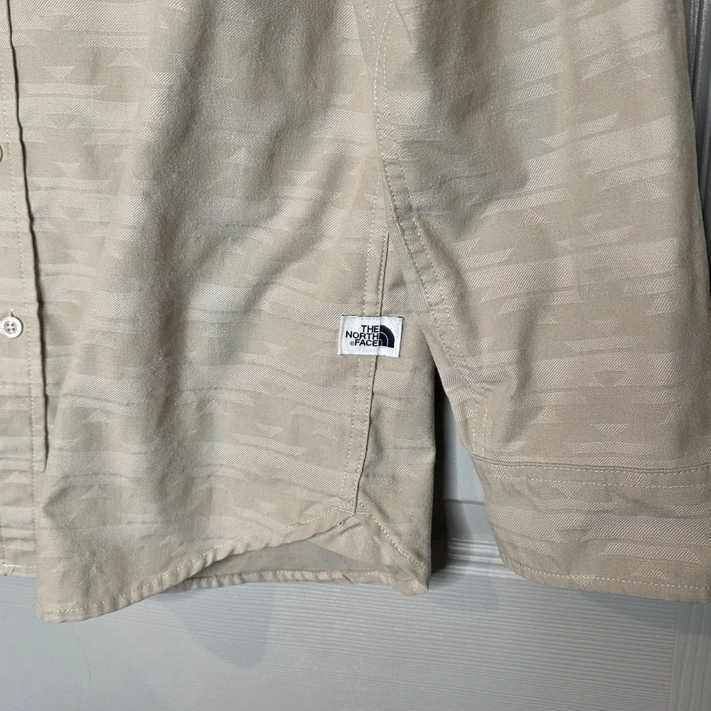 The North Face Long Sleeve‎ Sub-Alpine California Basket Jacquard Shirt Sz Large